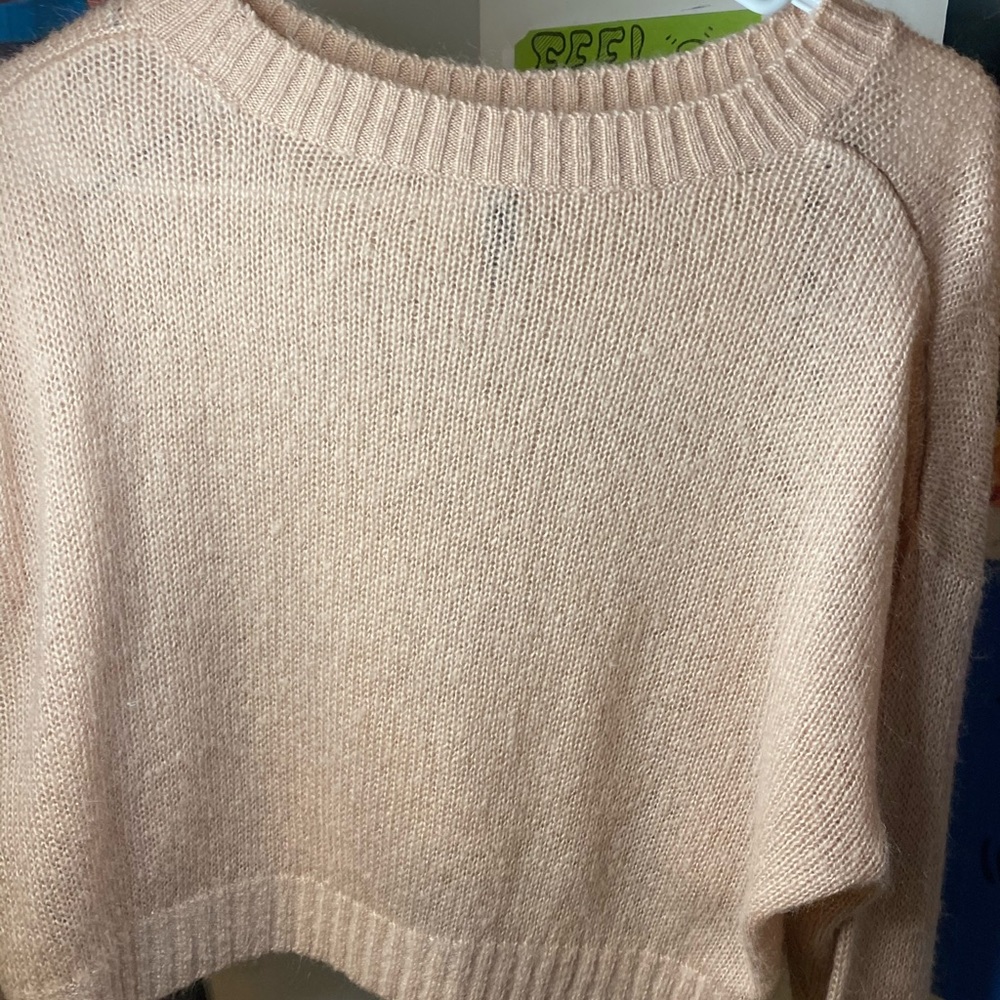 Cropped sweater